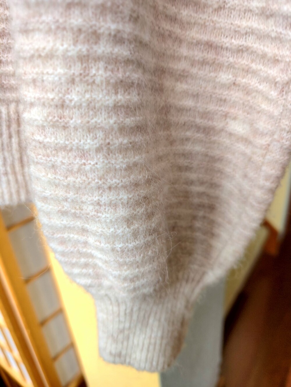 Madewell Angora Mohair Peter Pan Collar Cardigan Size Small - Picture 9 of 15